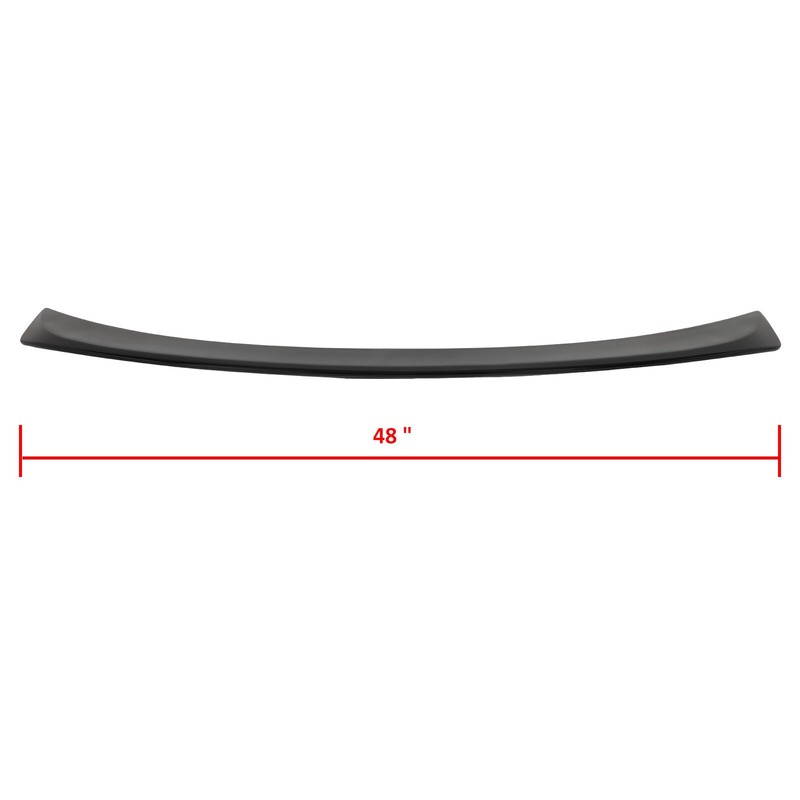 ECCPP Lip Style Rear Trunk Spoiler Wing ABS fit for
