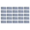 Beaupretty 25pcs Perm Cotton Insulation Mat Heat Resistant Foam Pad