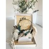 Pampas Grass Wreath - Pampas Grass Wall Decoration - Natural