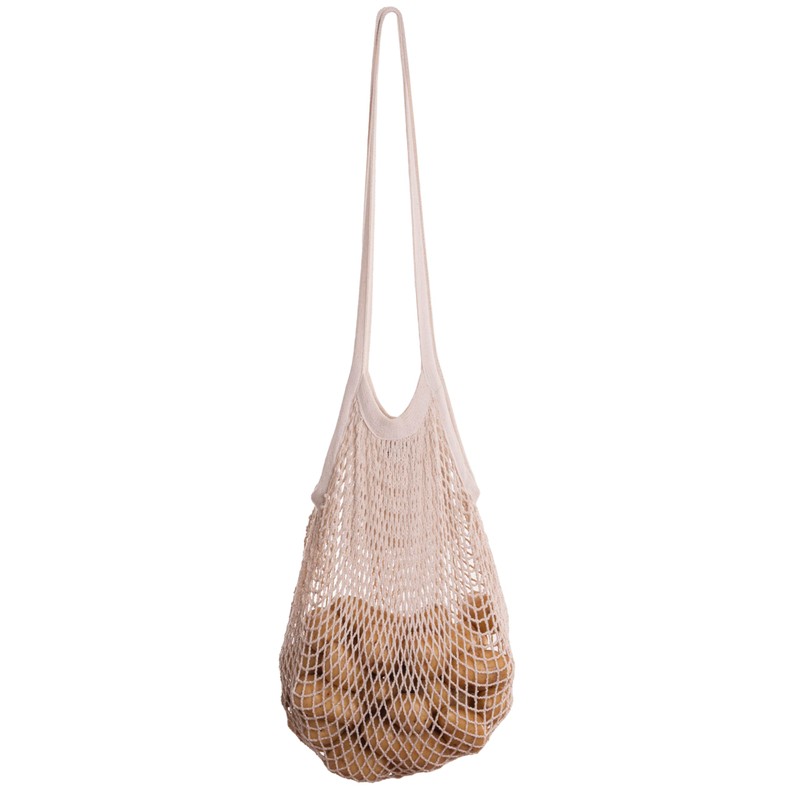 Cotton Mesh Onion Storage Bags - 100% Cotton, Reusable, and