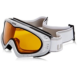 Uvex F 2 Ski Goggles One Size silver metallic shiny Size:OS