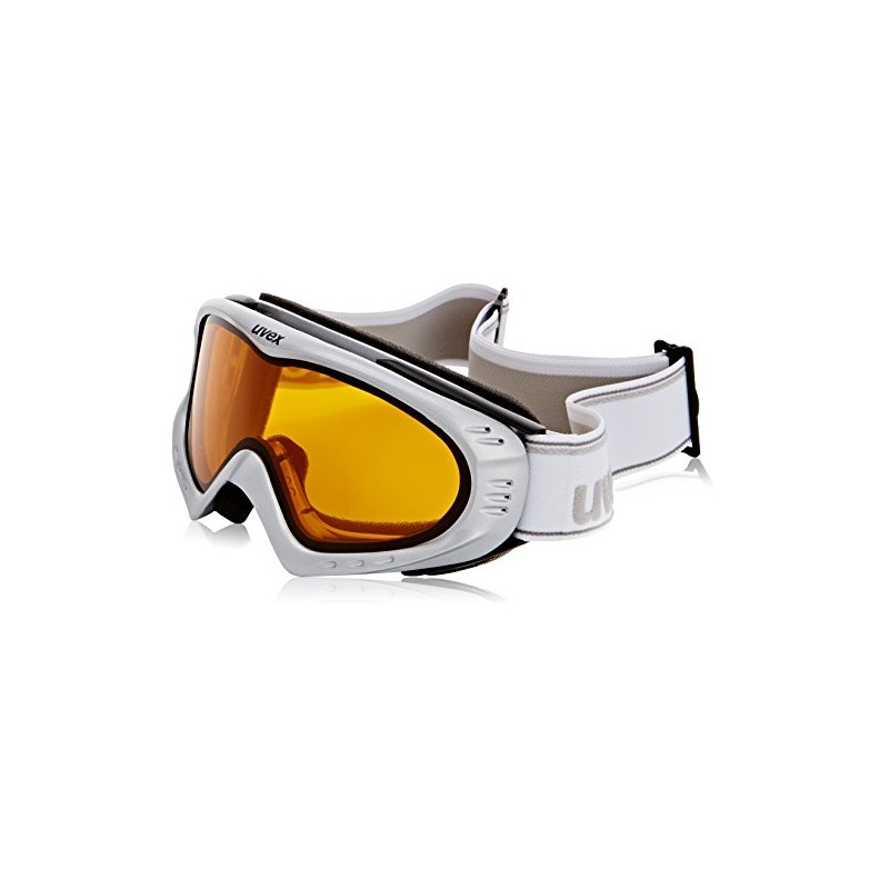 Uvex F 2 Ski Goggles One Size silver metallic shiny