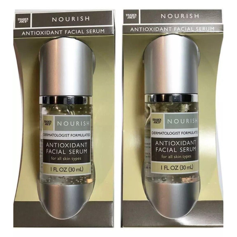 Trader Joe's 2 Pack Trader Joe's Nourish Antioxidant Facial Serum