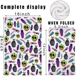 JNIAP Villain Poison Kitchen Towel Villain Poison Gifts Pick Your Poison Towel Poison Apple Dish Towel Villain Kitchen Accessories (Poison KT)