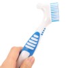 Set De Cepillos Para Dentaduras Postizas De Doble Cara Con