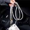Miewenmogu Crystal Phone Lanyard for Women Sparkling Crossbody Phone Strap