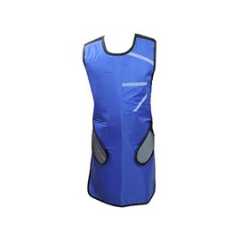 HealthGoodsIn - Lead Apron 0.5mm Lead (pb) Equivalency Protection for Working with X-Ray Machine | Lead Apron with Robust Hanger for Hospitals, Labs, Nursing Homes, Etc. (Blue)