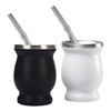 8oz 304 Stainless Steel Gourd Cup Double Layers Vacuum Insulation