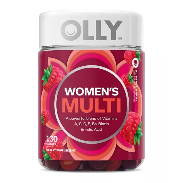 Olly Gomitas Multivitaminico Mujer Acido Folico B12 130 Gum