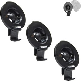 Ramtech 3 Pack Universal GPS Cradle Bracket Clip Mount Compatible with Garmin Dezl 570, 580, 780 & Traffic GPS, RV 660LMT, RV 770 LMT-S