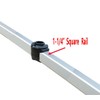 Brocraft Pontoon Boat Rod Holder Mount /1-1/4 inch Square Rail