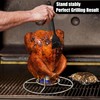 TeamFar Beer Can Chicken Holder - Stainless Steel Stand for
