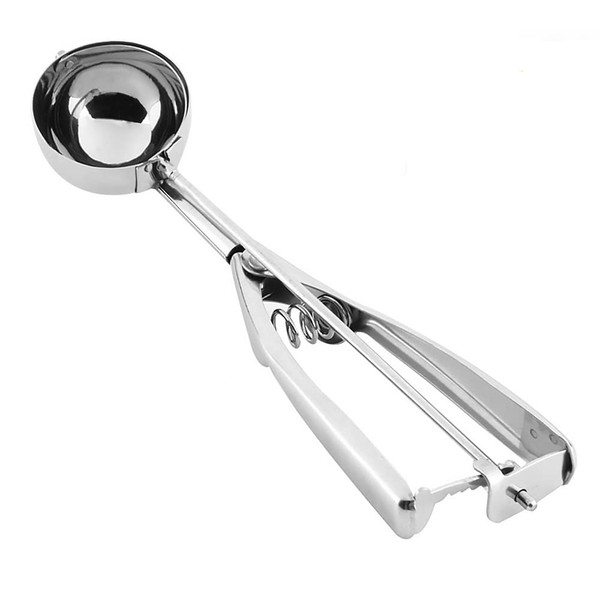 Ice Cream Spoons 1x 4/5/6cm Ice Cream Spoon Stainless Steel
