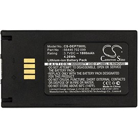 Cameron Sino CS New Battery for VARTA EasyPack 2000,EZPack XL,VKB66380712099,fit Part NO 56456-702-099,11CP53562-2,1ICP5/35/62-2,66380712099 (1800mAh/6.66Wh)