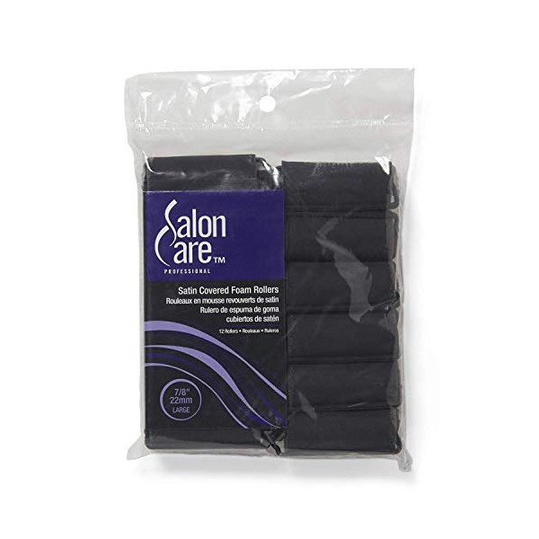 Salon Care Satin Foam Roller 1 1/2 Inch