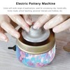 Mini Pottery Wheel Machine Children Small DIY HandMade Clay Craft