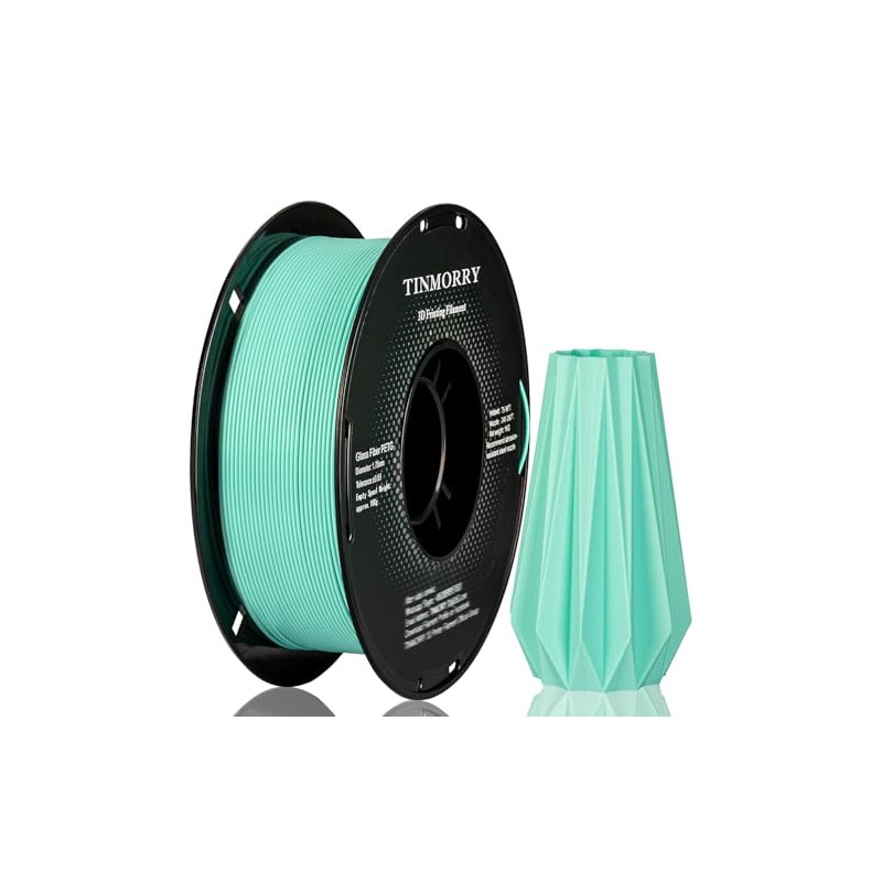 TINMORRY Glass Fiber Reinforced PETG Filament 1.75mm, High Impact Resistance