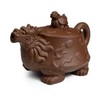 Teapot Chinese Dragon Turtle Auspicious Zisha Clay Gongfu Teapots for