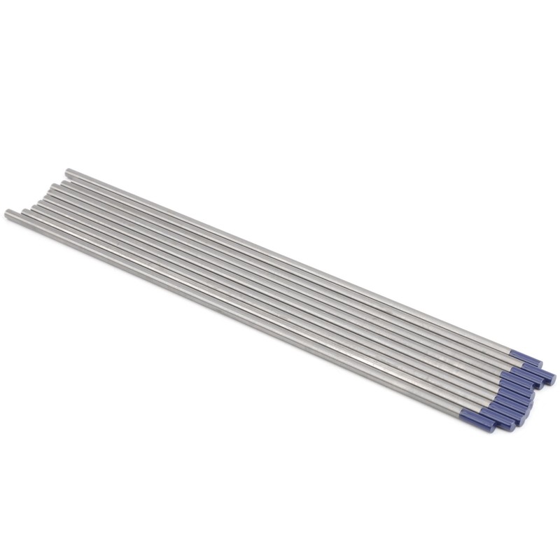 10Pcs Rod Welding Tungsten Electrode Arc Yttrium Needle Equipment Blue