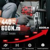 SEYVUM Cordless Impact Wrench, 1/2” Max Torque 440 Ft-lbs /
