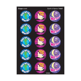 Trend Enterprises, Inc. Earth & Space/Grape Stinky Stickers, 60 ct.