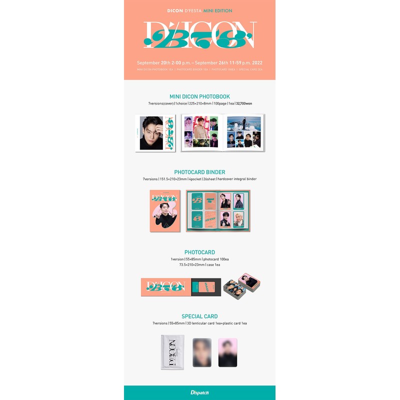 dreamus BTS Dfesta mini edition JIMIN