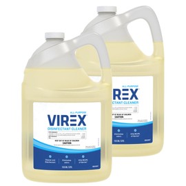 VIREX CBD540557 All Purpose Disinfectant Cleaner - Kills 99.9% of Germs and Eliminates Odors, Ready-to-Use Liquid Refill, Lemon Scent, 1-Gallon (Pack of 2)