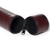OKKO Billiard Pool Cue Hard Round Case 1x1 (Burgundy)