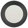 Greengate STWPLAAALI8806 Alice Plate Dark Grey 23.5 cm
