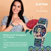 Raptor Damenarmbanduhr FRIDA KAHLO Edition mit Zugband