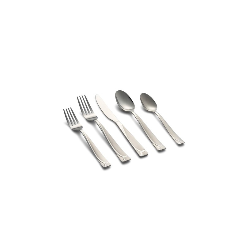 Cambridge 425540CJB2R Mena 40-Piece Flatware Set with Server