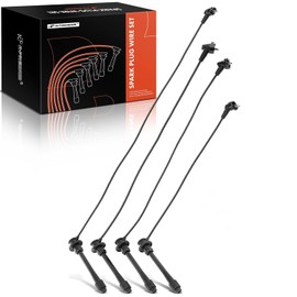 A-Premium Juego de cables de bujía de encendido de 4 piezas Compatible con Toyota Tacoma 1995-1997, 4Runner 1996, T100 1994-1997, 2.4L 2.7L naturalmente aspirado