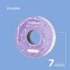 STALEKS Pro Bobbinail - Lima desechable, color blanco, autoadhesiva, rollo