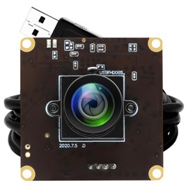ELP USB Camera High Frame Rate 720P 100fps / 480P 260fps 2MP 1080P Webcam No Distortion 60 Degree Lens USB Camera Module for Golf Swing Embedded Camera Module for Android Linux Windows