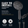 Cobbe 8 Functions Shower Head with handheld, High Pressure Shower