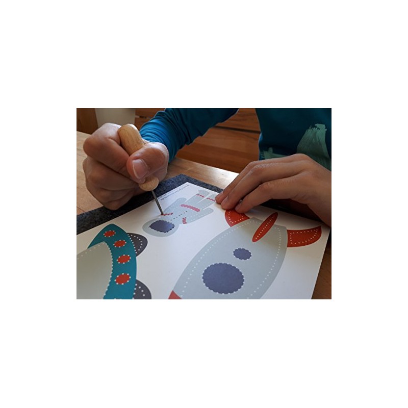 Familienmomente 10 Craft Sheets for Tingling Space (5 x Planets/5
