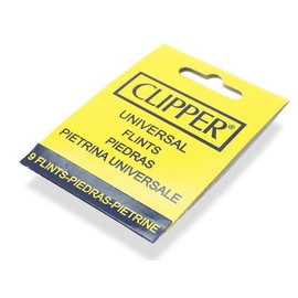 Clipper® 9 x Flints Replacement Flints for Clipper Lighters, Pack of 9 Original Clipper Replacement Flints (9 x Flints + OnAir Baggy)