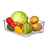 Relaxdays Fridge Storage 2 Pack Kitchen Organizer Food HLP 9
