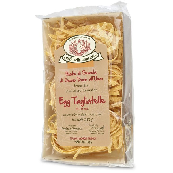 Rustichella d'Abruzzo Tagliatelle Egg Pasta - 8.8 Ounce