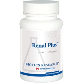 Biotics Research Renal Plus, Kidney Support with Glandulars and Botanicals, 180 Tablets, 180 Tablets