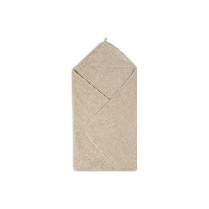 Jollein Hooded Towel Terry Cloth 75 x 75 cm Nougat