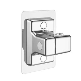 Huipalon Adjustable Shower Head Holder Replacement, 360°Rotation Shower Holder Bracket No Drilling Shower Head Holder Wall Mount Universal 1/2 Inch Interface Shower Head Bracket Shower Hose Holder