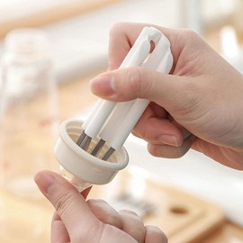 1 Piece Keyboard Cleaning Soft Brush, Keyboard Cleaner, Multi-Functional Computer Cleaning Tool:_Gray._one-size