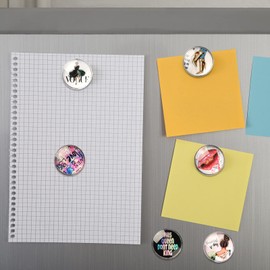 Cosylove 16 Styles Letter Frigerator Magnets, Crystal Glass Fridge Magnets for Office Cabinets, Whiteboards, Photos, Beautiful Decorative Fridge Magnets,Decorate Home (Letter)