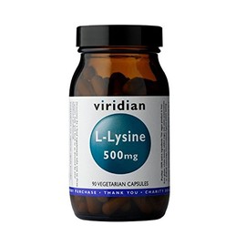 Viridian L-Lysine 500mg: 90 Veg Caps