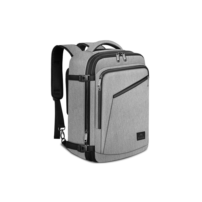 MATEIN Hand Luggage Backpack Airplane for Hand Luggage, gray