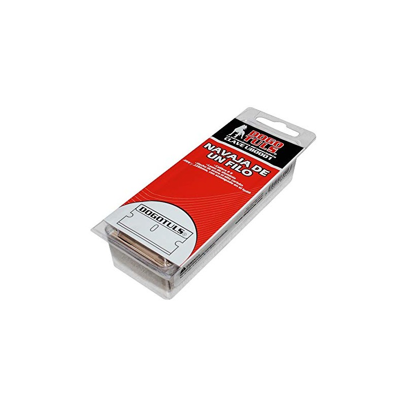 DOGOTULS UB0001 Navaja De 1 Filo Calibre 9 con 100