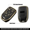 X AUTOHAUX Smart Key Fob Cover Case for GMC Acadia