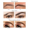 JUKOTA Augenbrauenstift,Microblading Augenbrauenstift mit 4 Gabelspitzen,Wasserdichter und Schweißfester,Wischfest Eyebrow Pencil