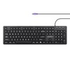 Perixx PERIBOARD-117P Wired PS2 Full Size Keyboard - Big Print